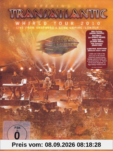 Whirld Tour 2010 (Limited Mediabook 3CDs + 2 DVDs)