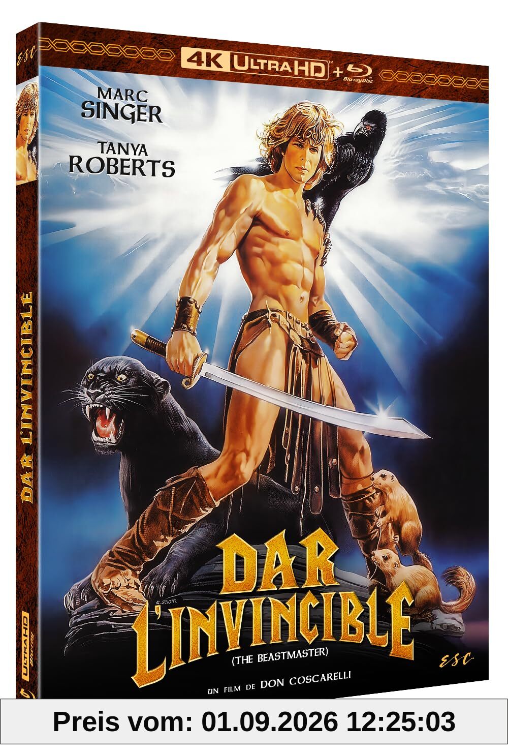 DAR L'INVINCIBLE - COMBO UHD 4K + BD - ÉDITION LIMITÉE