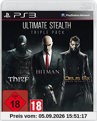 Ultimate Stealth Triple Pack - Thief, Hitman: Absolution, Deus Ex: Human Revolution