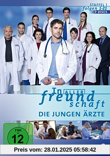 In aller Freundschaft - Die jungen Ärzte, Staffel 1, Folgen 01-21 [7 DVDs]