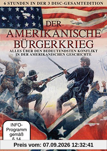 Der Amerikanische Bürgerkrieg [3 DVD Box]