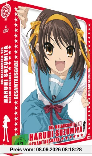 Die Melancholie der Haruhi Suzumiya - Staffel 1 - Gesamtausgabe (Premiumbox) [4 DVDs]