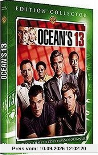 Ocean's 13 - Edition collector indite : inclus le CD de la bande originale du film [FR Import]