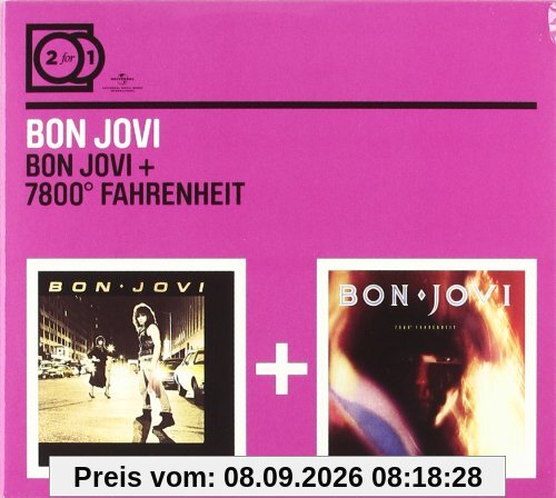 2 For 1: Bon Jovi / 7800 Fahrenheit (Digipack ohne Booklet)