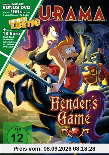 Futurama - Benders Game (inkl. Comedy-Bonus DVD mit ca. 160 Min. aus 7 verschiedenen TV-Serien)