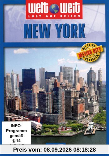 New York mit Bonusfilm "Mexiko City" / Reihe: welt weit (1 DVD, Länge: ca. 80 Min.)