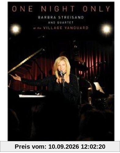 Barbra Streisand - One Night Only: Barbra Streisand and Quartet at The Village Vanguard (plus Audio-CD)