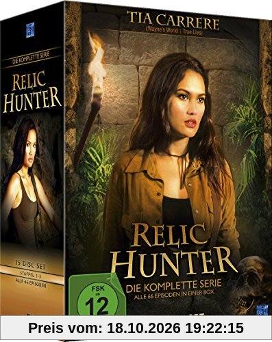 Relic Hunter Gesamtbox (Staffel 1-3 im 15 Disc Set)