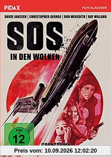 SOS in den Wolken - Countdown der Angst / Spannungsgeladener Thriller mit Starbesetzung (Pidax Film-Klassiker)