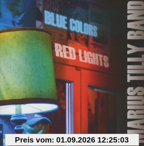 Blue Colors Red Lights