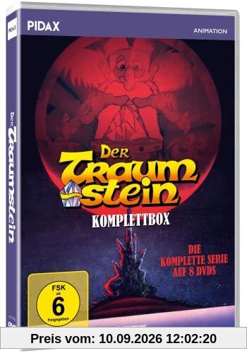 Der Traumstein (The Dreamstone) Komplettbox - Alle 4 Staffeln der Zeichentrick-Serie auf 8 DVDs - Traumhafte und legendäre Abenteuer - Fantasy Animationsserie