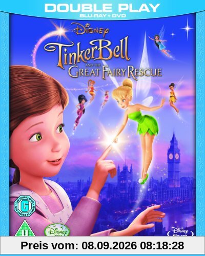 Tinker Bell & The Great Fairy Rescue [Blu-ray] [UK Import]