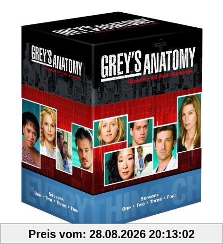Greys Anatomy Season 1-4 [DVD]