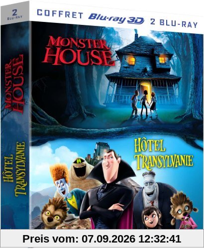 Hôtel Transylvanie + Monster House [Blu-ray 3D]