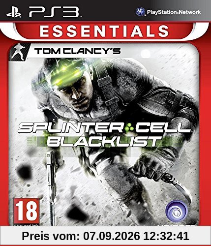 Splinter Cell : Blacklist - essentials [Französisch Import] (Deutsch-Spiel)