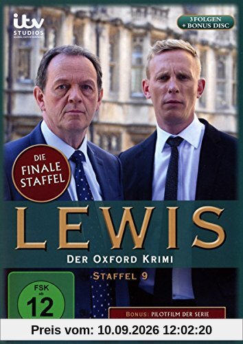 Lewis - Der Oxford Krimi - Staffel 9 + Pilotfilm Der junge Inspektor Morse [4 DVDs]