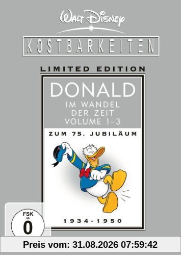 Walt Disney Kostbarkeiten - Donald Im Wandel der Zeit: 1934-1950, Volume 1-3 (Limited Edition, 6 DVDs)