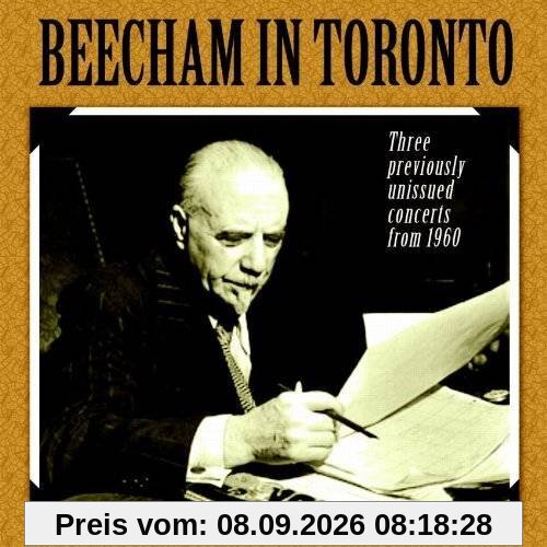 Beecham in Toronto - Unveröffentlichte Konzerte 1960
