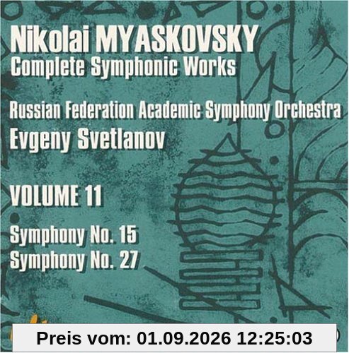 Myaskovsky:Sinfonien 15+27