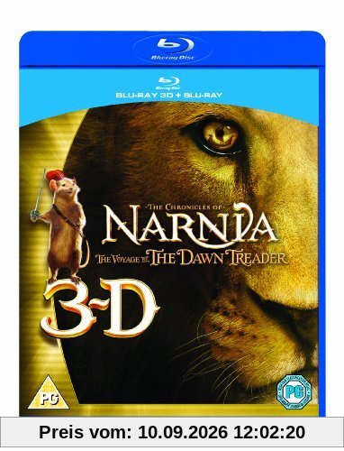 The Chronicles of Narnia: The Voyage of the Dawn Treader (Blu-ray 3D + Blu-ray) [Region A & B]