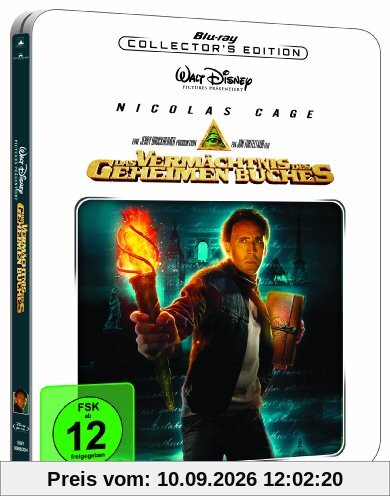 Das Vermächtnis des geheimen Buches - Steelbook [Collector's Edition] [Blu-ray]