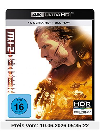 Mission: Impossible 2 - M:i-2  (4K Ulta HD) (+ Blu-ray 2D)