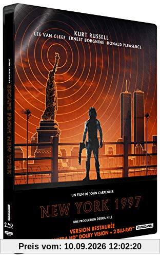 New York 1997 [4K Ultra HD + Blu-ray + Blu-ray bonus - Édition boîtier SteelBook]