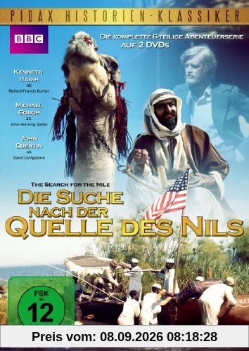 Die Suche nach der Quelle des Nils (Search for the Nile) - Die komplette 6-teilige Abenteuerserie (Pidax Serien-Klassiker) [2 DVDs]