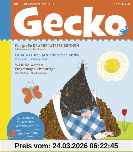 Gecko Kinderzeitschrift Band 29: Die Bilderbuch-Zeitschrift