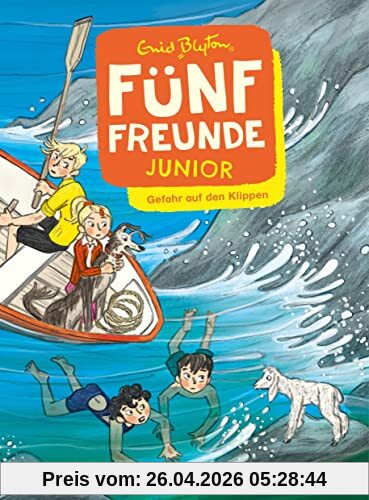 Fünf Freunde JUNIOR - Gefahr auf den Klippen: Für Leseanfänger ab 7 Jahren