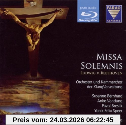 Ludwig van Beethoven: Missa Solemnis - Liveaufnahme aus dem Herkulessaal der Münchner Residenz (Pure Audio Blu Ray-Disc / inkl. Audio CD)
