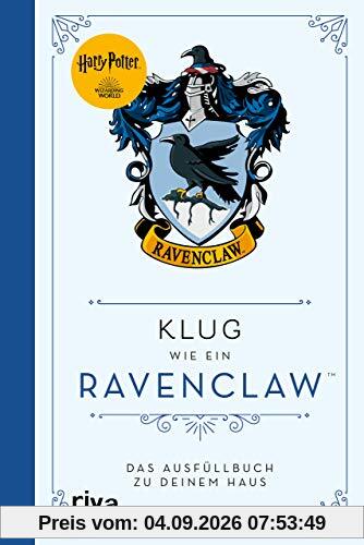 Harry Potter: Klug wie ein Ravenclaw: Das Ausfüllbuch zu deinem Haus