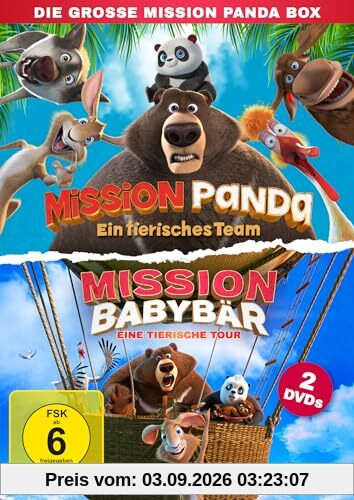Die große Mission Panda Box [2 DVDs]