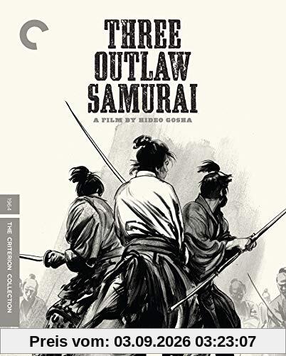 Three Outlaw Samurai (1964) (Criterion Collection) UK Only [Blu-ray] [2020] [Region B] [Blu-ray]