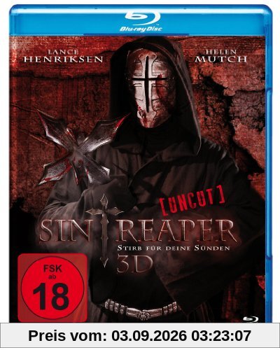 Sin Reaper 3D blu-ray inkl. Bonusmaterial: Deleted Scenes / Halloween Special: Behind the scenes von und mit Hanno Friedrich / Trailer