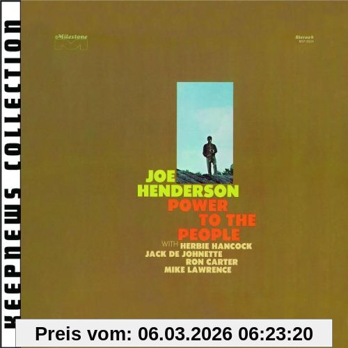 Joe Henderson Power To The People (Keepnews Collection)