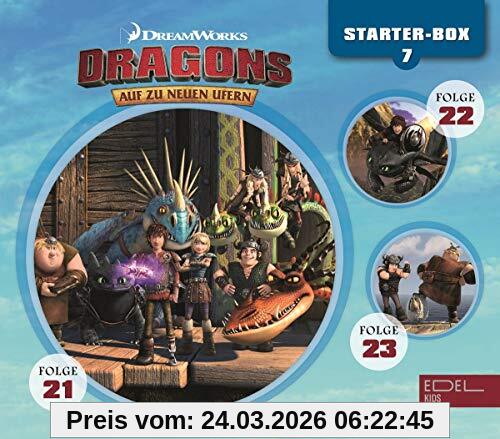 Dragons - Auf zu neuen Ufern - Starter-Box 7 (Hörspiel-Folgen 21-23)