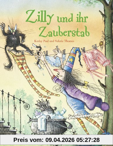 Zilly und ihr Zauberstab: Vierfarbiges Bilderbuch