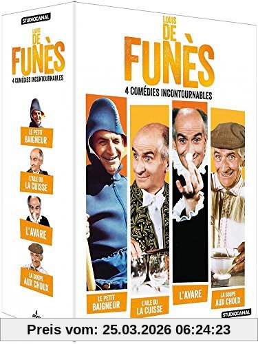 Jean Girault Coffret Louis De Funés 4 Comédies Incontournables [Fr Import]