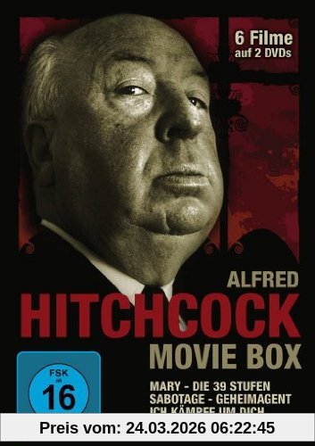 Alfred Hitchcock Movie Box inkl. Mary (dt. Version von Murder)  [2 DVDs]