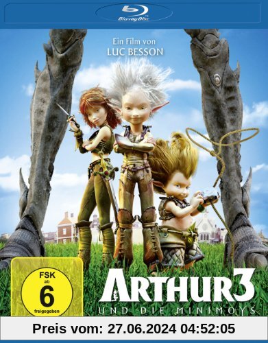 Arthur und die Minimoys 3 - Die große Entscheidung [Blu-ray]