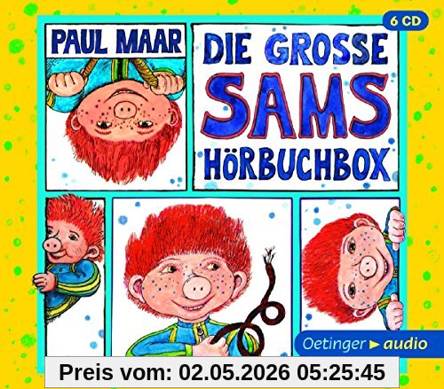 Die grosse Sams-Hörbuch-Box 6CD: Ungekürzte Lesungen, ca. 393 min.