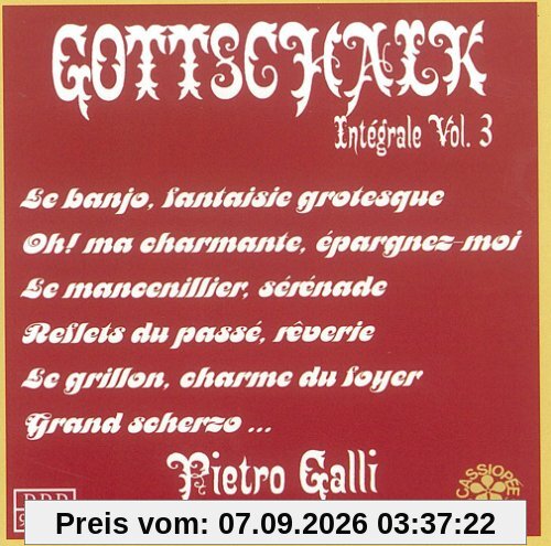 Intégrale De L'Oeuvre Pour Piano Vol. 3