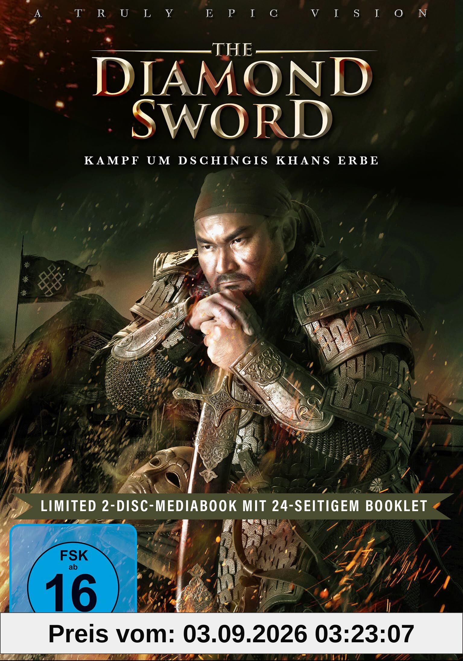 The Diamond Sword - Kampf um Dschingis Khans Erbe LTD. - Limitiertes 2-Disc-Mediabook [Blu-ray]