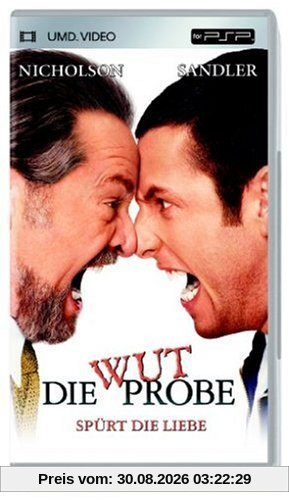 Die Wutprobe [UMD Universal Media Disc]