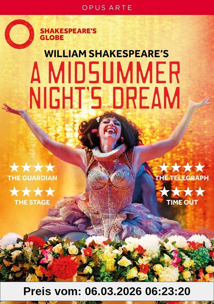unbekannt A Midsummer Nights Dream [Meow; Zubin Varla; Ewan Wardrop; Lucy Thackeray; Ncuti Gatwa] [Opus Arte, OA1183D]