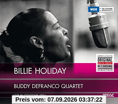 Billie Holiday & Buddy Defranco Quartet-Live in
