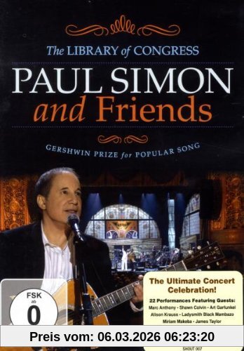 Simon, Paul & Friends Paul Simon & Friends - Gershwin Prize For Popular Song (Ntsc)