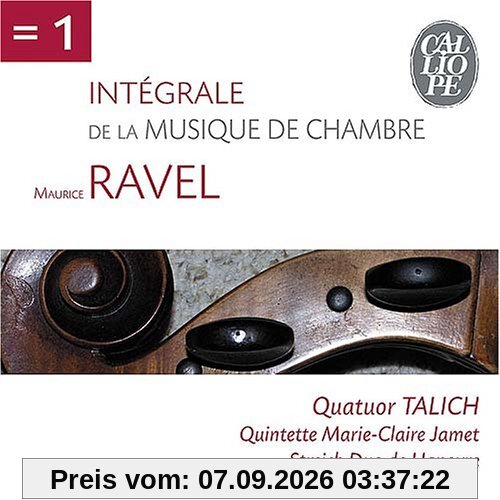 Ravel, Musique de Chambre