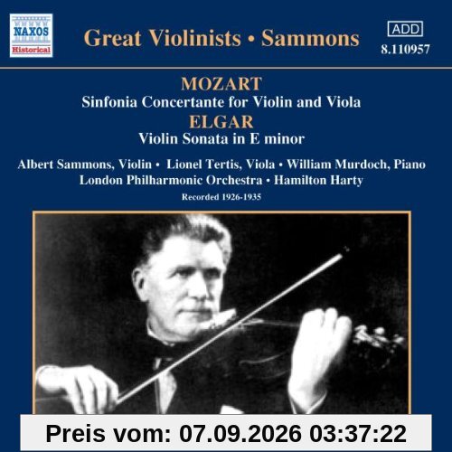 Sinfonia Concertante/Violinson